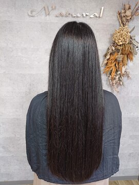 ナチュラル 美田園店(Natural) 艶髪ストレート【縮毛矯正・髪質改善・長町・名取・岩沼・美田園