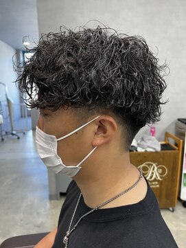 リット×ベリエ(Lit.×belier) ツーブロック/メンズマッシュ/波巻きスパイラルパーマ