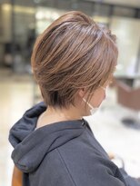 ネオリーブソラ 相模大野店(Neolive sola)&nbsp;もみれ毛ショートレイヤーボブ横顔美人[sola:neolive]