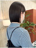 切りっぱなしボブ