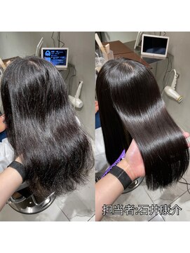 IJK 表参道 【髪質改善縮毛矯正＋treatment税込￥16500】髪質改善縮毛矯正