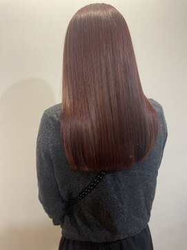 エー(A) 艶ヘア×暖色ヘア