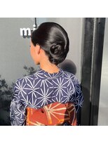 ミル(1001 mille)&nbsp;浴衣ヘアセット/浴衣ヘアアレンジ/浴衣着付け/花火着付け