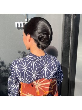 ミル(1001 mille) 浴衣ヘアセット/浴衣ヘアアレンジ/浴衣着付け/花火着付け