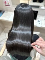 ジーナ 本八幡(Zina)&nbsp;髪質改善＊ロングレイヤーグレーベージュ＊美髪【Zina本八幡】