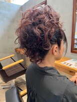 ポルム パプリカ(polum paprika)&nbsp;ふわ盛りアップスタイル ヘアセット　成人式　結婚式