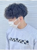 ツイストスパイラルパーマ/ツーブロックマッシュ/佐賀メンズ