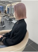 切りっぱなしボブ