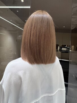 メゾンマイル 恵比寿(maison mile) グレージュカラー/ハッシュカット/似合わせカット[恵比寿駅]