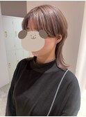 【あんstyle】20代30代ハイトーンウルフ&シルバーベージュ