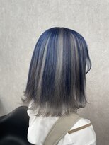 アン ブリーチ 大宮駅東口店(UN BLEACH)&nbsp;ブルージュ×シルバーグレーのアンブレラカラー♪