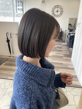 イースタイルコムズヘア 柳通り店(e-style com's hair) #ショートボブ#ミニボブ#ショート