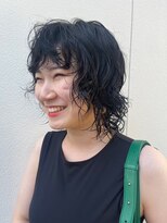 ナカオコアフュール(NAKAO COIFFURE)&nbsp;ショートパーマ　ウルフカット　レイヤー　20代30代