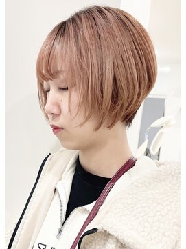 モリオフロムロンドン 松戸店(Morio from London) 【松戸 藤原】前下がりショートボブ大人かわいい