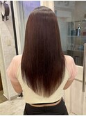 美髪☆モテ愛されストレート♪縮毛矯正＋カットロング艶ヘア