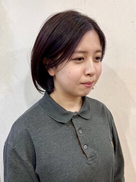 リコバイアフロート(riko by afloat) ピンクブラウン/暖色カラー/レイヤーカット