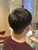 ビス リアン 川口店(Vis lien)&nbsp;刈り上げツーブロック前下がりマッシュツイストスパイラルパーマ