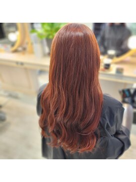 クレア(CREA) ブリーチ無し赤みピンク