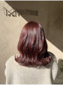 ワインレッドカラー