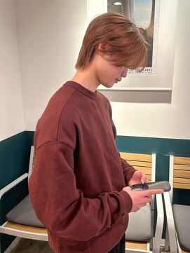 ヘアーブレイス(hair brace) 韓国マッシュ/スパイキーショート/ブルーブラック　【千葉】