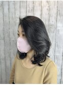 【黒髪】【ミディアム】【レイヤー】