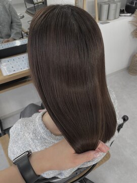 ウル 岡山駅店(ULu.) フォギーベージュ　髪質改善トリートメント