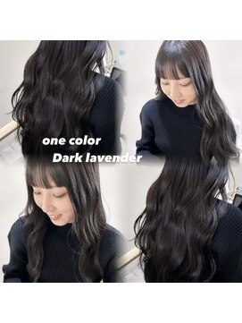ジーナ 熊本(Zina) ダークラベンダー/透明感黒髪/Zina熊本/桜子