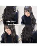 ダークラベンダー/透明感黒髪/Zina熊本/桜子