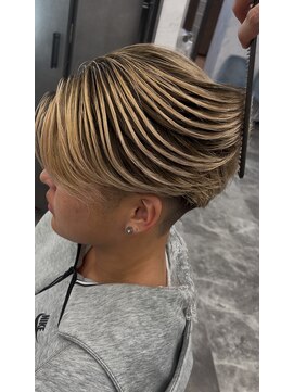 オム ブランシェ(HOMME BLANCHE’) 【SHIN】コントラスト強めメンズバレイヤージュ