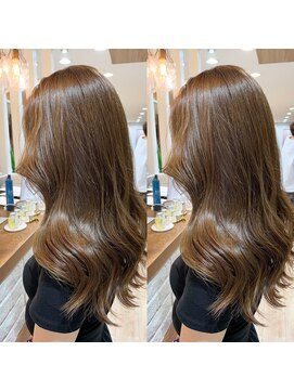 ループ(LOOP) ブリーチ無しオリーブグレージュ