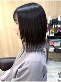 大人可愛い20代30代40代50代小顔◎裾カラー