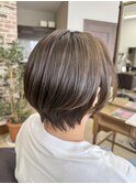 まとまりショートヘア