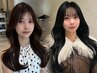 【REI指名限定】メンテカット＋水光カラー＋TR＋韓国スタイリング付き