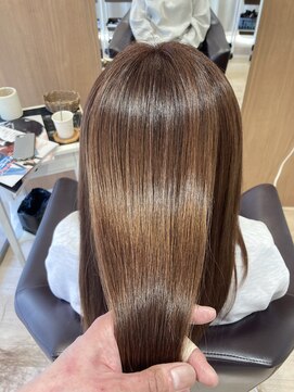 エル バイ ファースト(L by first) 【L by first】艶髪縮毛矯正