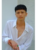 クロップベリショ くせ毛ベリーショート くせ毛メンズ