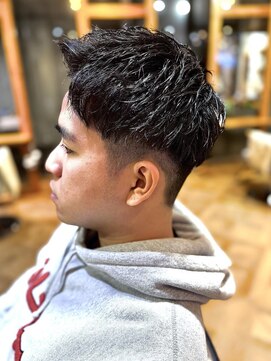 ラグシス(LUXIS) アップバングショート【立川/メンズ】