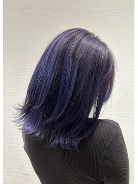 ネオ(neo.) パープルアッシュ/wカラー/ハイトーン/ミディアムレイヤー