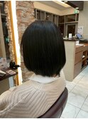 髪質改善/顔周りレイヤーカット/グレージュ[千葉/千葉駅]