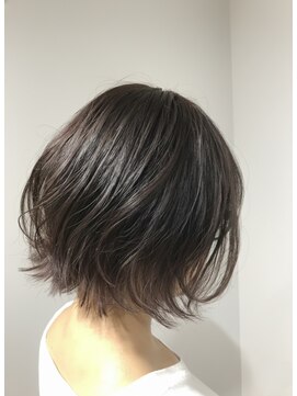 外ハネ/レイヤー/ショート/ショートボブ/ショートレイヤー