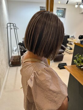 30代～/白髪が気になり始めた方へ/お白髪ぼかしハイライト