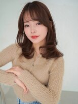 アンジェリカ 京都駅前店(ANGELICA JR)&nbsp;ANGELICA 顔まわりレイヤー 髪質改善 明るめブラウン