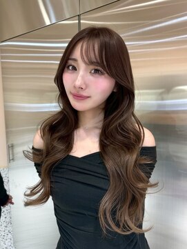 ハローバイシー 仙台(Hello by Sea) 大人ガーリー×ココアブラウン【レイヤーカット/韓国風/仙台】