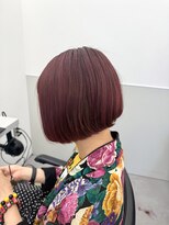 ゴウトゥデイシェアサロン 町田店(GO TODAY SHAiRE SALON)&nbsp;ボルドー/ミニボブ【町田】