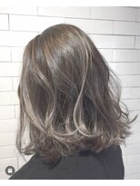 コトナ(kotona)&nbsp;【ダークグレー】ワンホンレイヤースモーキーカラーダークブルー