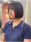 くびれヘア/顔周り/韓国/縮毛矯正/レイヤー/前髪/錦糸町ボブ