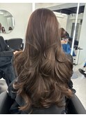 ブリーチなしダブルカラー☆ヘーゼルベージュ20代30代40代