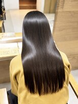 AMATELAS S 新宿/髪質改善/縮毛矯正/カラー/レイヤーカット【8/31 NEWOPEN（予定）】&nbsp;髪質改善ストレート。