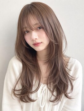 ベル 新宿(Belle) 巻ける縮毛矯正ハッシュカット美髪矯正シースルーバング