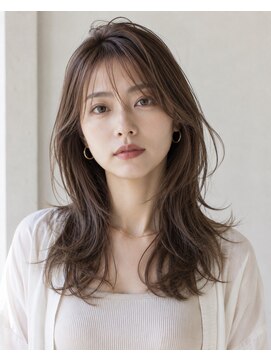 ハーツ 青山表参道店(Heart's) 白髪ぼかし脱白髪染め似合わせレイヤーカット40代50代60代