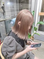 ミラ 新宿(MILA)&nbsp;ホワイトカラー/ベージュピンク/ハイトーンカラー/ボブ